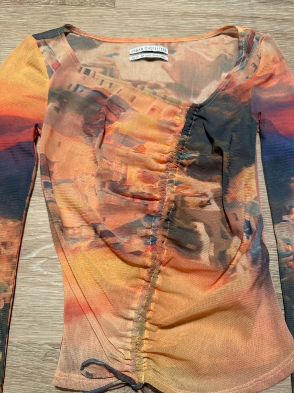 Urban Outfitters Mesh Long Sleeve - Picture 3 of 6